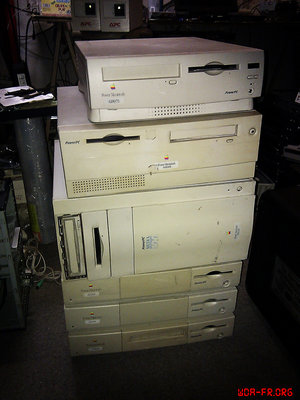 ... &amp; quelques PowerMacintosh pour les tests ! (22/11/2012)
