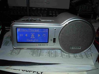 SAGEM My Du@l radio 700