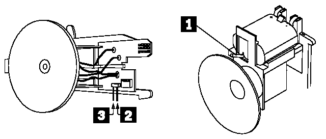 Bloc haut-parleur d'un IBM PS/2 Model. 60 &amp; 80.