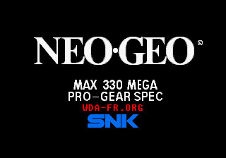 NEO-GEO / MAX 330 MEGA / PRO-GEAR SPEC