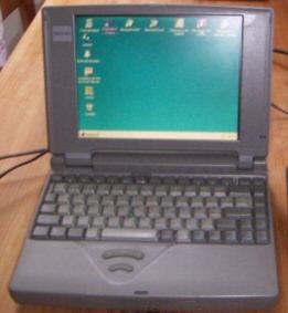 Portable Toshiba T2130CT.