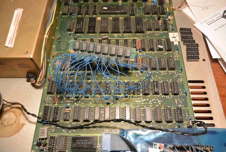 SIMM 256Ko sur le banc 0 à la place des 4116