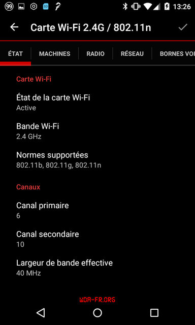 Réglages WiFi de la Freebox v6 ("Revolution") via Freebox Compagnon.