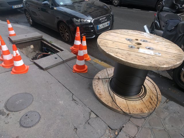 Coupleur du 10 rue Jacquemont, 75017 Paris, en raccordement.