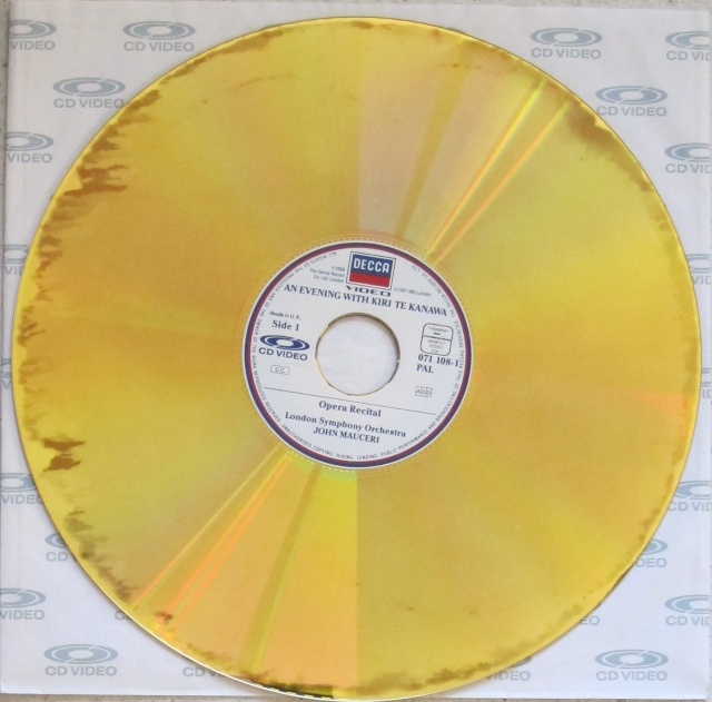 CD-Vidéo "An Evening With Kiri Te Kanawa" - 1987.