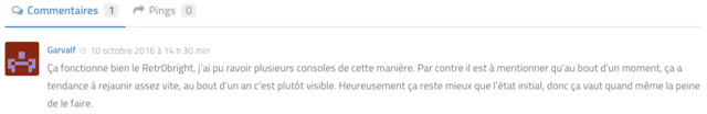 "(...) Par contre il est à mentionner qu’au bout d’un moment, ça a tendance à rejaunir assez vite, au bout d’un an c’est plutôt visible. (...)"