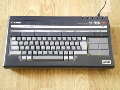 Le Canon V-20 MSX