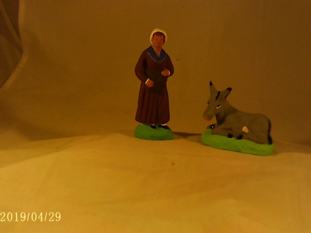 Santons vus avec la caméra 1.