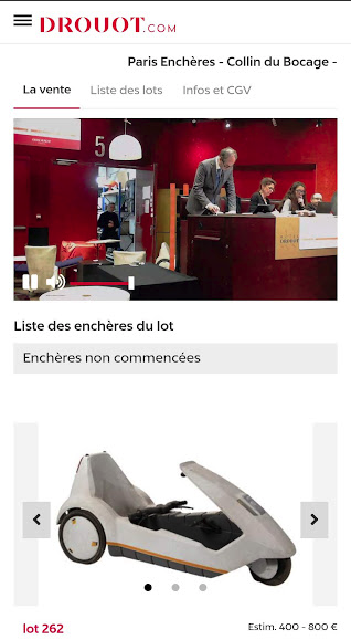 Mise en vente chez DROUOT le 15 Avril 2022.