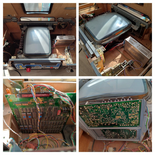 Quelques vues de l'électronique embarquée.