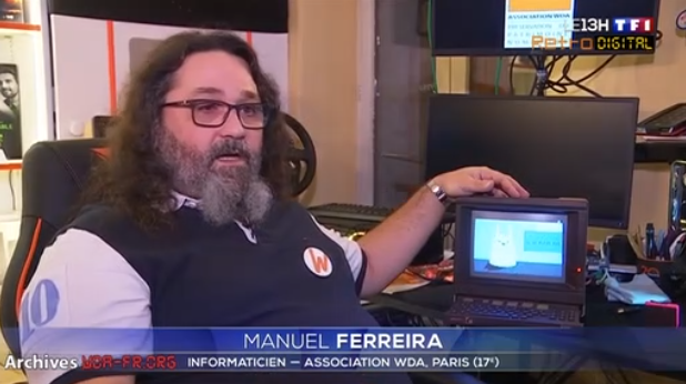 Manuel FERREIRA, adhérent WDA, en interview au Journal de 13 HRs de TF1 !