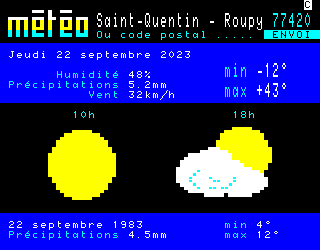 Météo !
