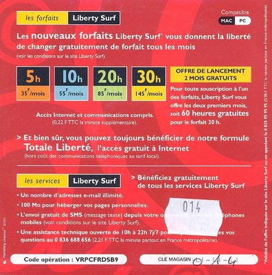 Liberty_surf_2_V.jpg (141.04 Kio) Vu 7123 fois Kit de connexion Liberty Surf (60H) - 2001 (?) (verso)