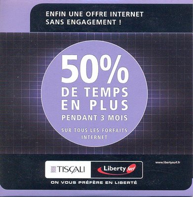 Liberty_surf_9_R.jpg (149.22 Kio) Vu 7123 fois Kit de connexion TISCALI/Liberty Surf - 2002 (recto)