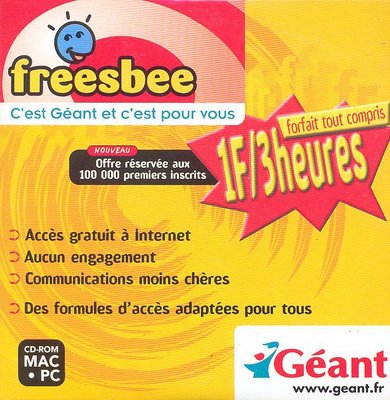 Freesbee_4_r.jpg (128.32 Kio) Vu 7072 fois Kit de connexion Freesbee en partenariat avec l'enseigne Géant (2000) - recto