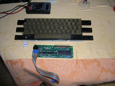 Clavier déposé