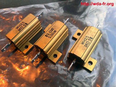 Resistances radiateurs 1KO 5% - WH25.